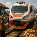 alt_text: KA Cikuray, kereta baru memudahkan petani Garut mengangkut hasil panen ke kota.