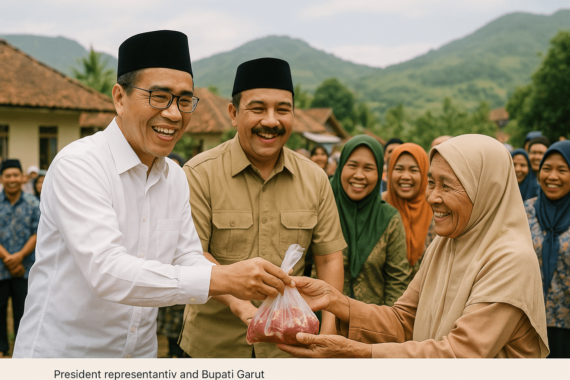 alt_text: Bantuan hewan kurban di Sindangsari Cigedug meningkatkan kesejahteraan masyarakat setempat.