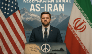alt_text: Bocoran Vance ungkap dinamika baru dalam hubungan Iran-AS di era modern.