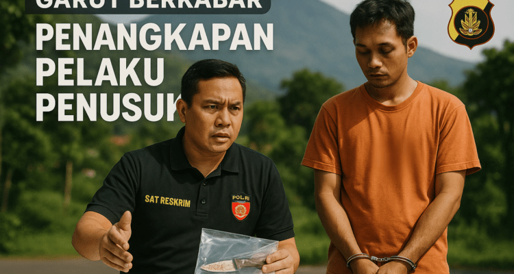alt_text: Pelaku penusukan di Garut berhasil ditangkap polisi dalam waktu sehari.