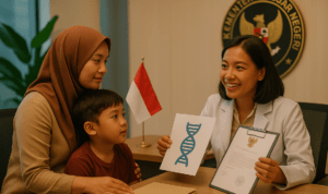 alt_text: Pemeriksaan genetik WNI di Abu Dhabi, memberi harapan baru bagi diaspora di luar negeri.