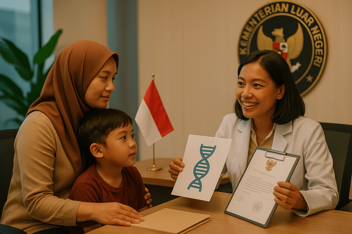 alt_text: Pemeriksaan genetik WNI di Abu Dhabi, memberi harapan baru bagi diaspora di luar negeri.