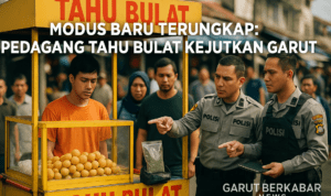 alt_text: Penjual tahu bulat diamankan polisi, diduga edarkan tembakau sintetis.