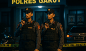 alt_text: Polres Garut ungkap kasus curanmor, peringatan bagi keamanan warga setempat.
