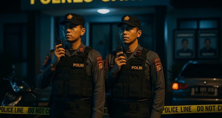 alt_text: Polres Garut ungkap kasus curanmor, peringatan bagi keamanan warga setempat.