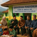 alt_text: Anak-anak bermain ceria di PAUD Pasirwangi yang baru direnovasi, siap menatap masa depan.
