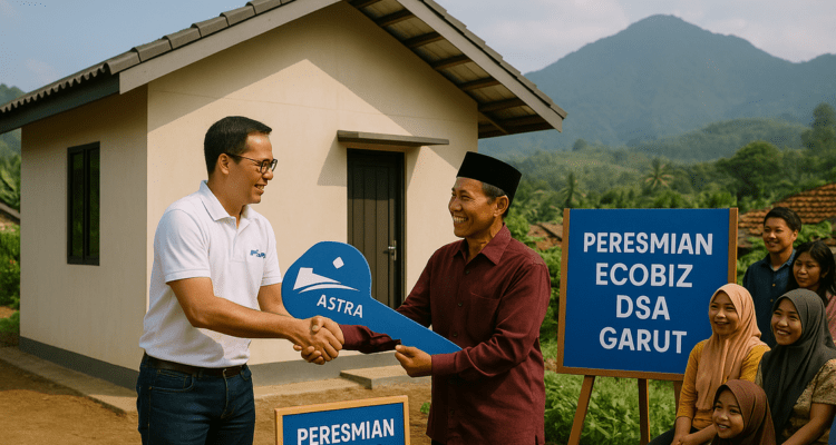 "alt_text": "Serah terima rumah layak huni Astra, menghidupkan harapan di Garut Selatan."