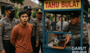 "Peredaran narkoba tersembunyi di balik penjualan tahu bulat."