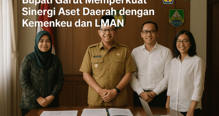 alt_text: Bupati Garut meresmikan program aset daerah untuk mendorong lompatan ekonomi baru.