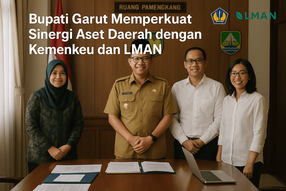 alt_text: Bupati Garut meresmikan program aset daerah untuk mendorong lompatan ekonomi baru.