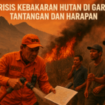 Kebakaran hebat di Cadas Gantung, Garut, jadi peringatan serius bagi lingkungan dan manusia.