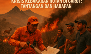 Kebakaran hebat di Cadas Gantung, Garut, jadi peringatan serius bagi lingkungan dan manusia.