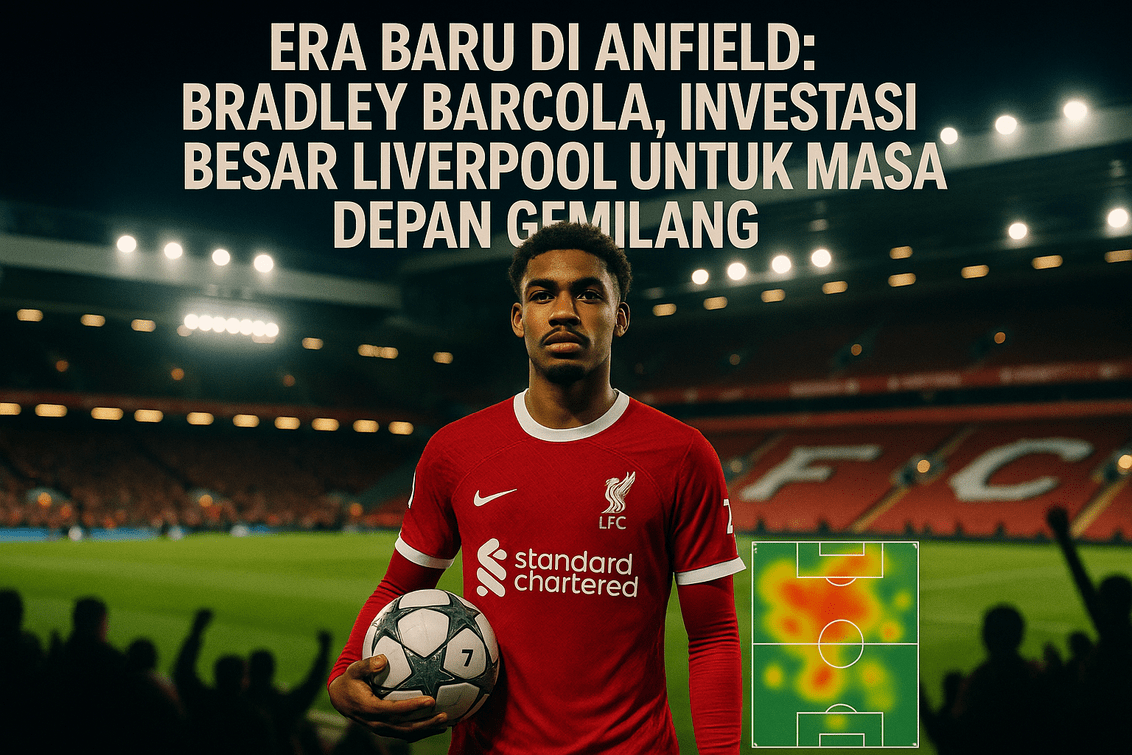 Liverpool sedang mengincar Bradley Barcola dengan banderol 100 juta paun.