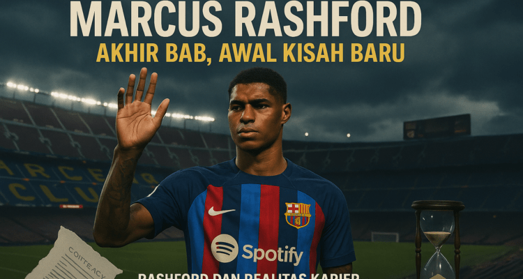 Marcus Rashford memulai petualangan baru, tak bersama Barcelona.