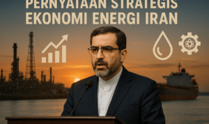 alt_text: "Gambar industri petrokimia di Iran, menyoroti dampak positif kesepakatan baru."