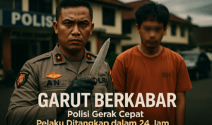 alt_text: Pelaku penusukan di Garut berhasil ditangkap dengan cepat oleh pihak berwenang.