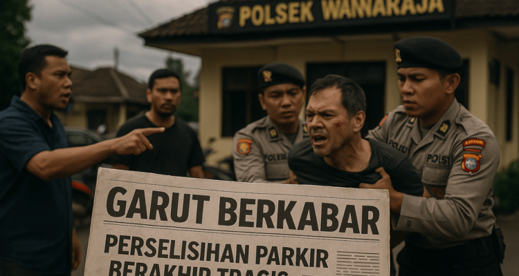 alt_text: Korban terluka akibat sengketa parkir, menyoroti dampak fisik dan moral konflik sehari-hari.