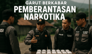 alt_text: Polres Garut intensifkan operasi pemberantasan narkoba di Banyuresmi.