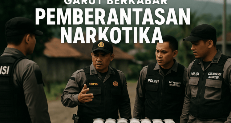 alt_text: Polres Garut intensifkan operasi pemberantasan narkoba di Banyuresmi.