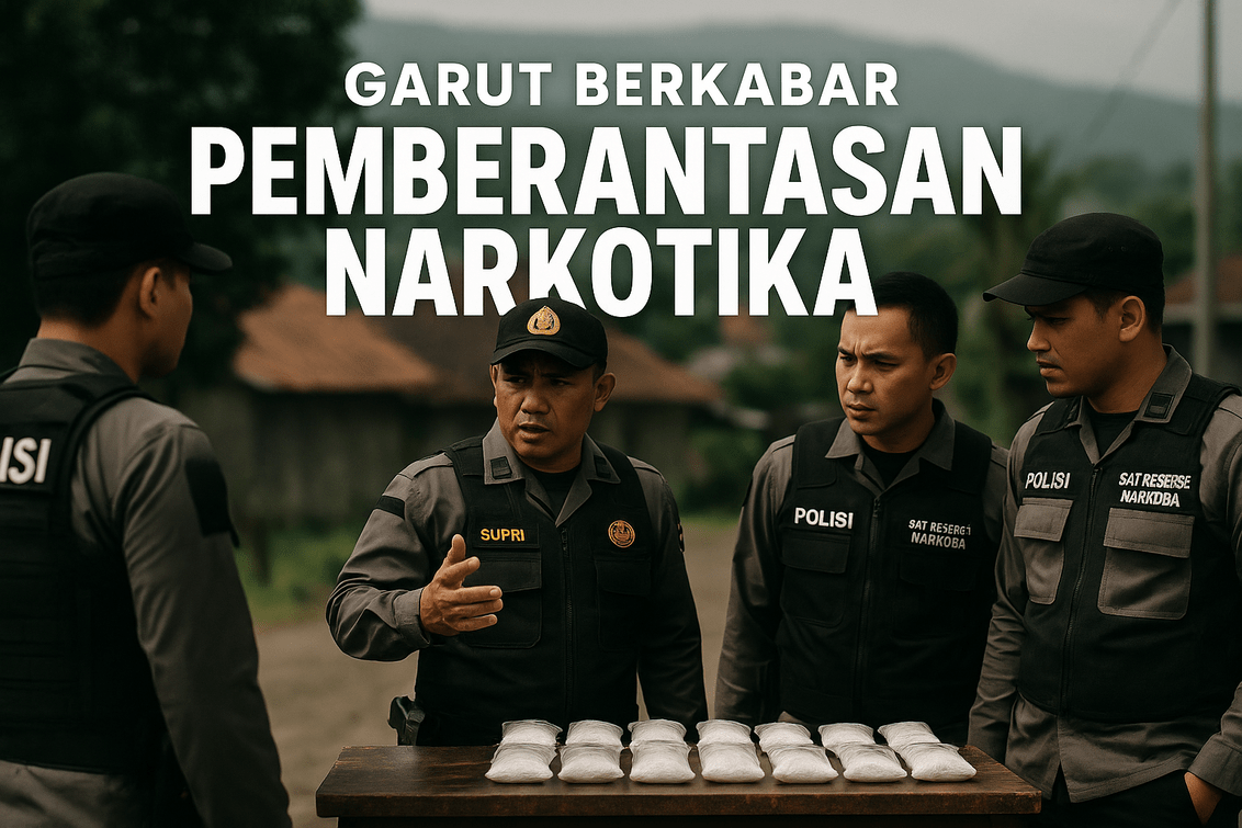 Polres Garut Gencarkan Perang Sabu di Banyuresmi alt_text: Polres Garut intensifkan operasi pemberantasan narkoba di Banyuresmi.