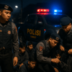 alt_text: Remaja di Garut diamankan Polres karena membawa samurai saat dini hari.