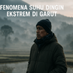 Suhu dingin melanda Garut saat kemarau, warga menggigil akibat udara sejuk yang tak biasa.