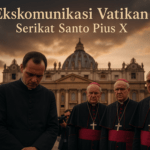 alt_text: Upacara tahbisan uskup SSPX tanpa mandat dihadapkan dengan batasan otoritas Vatikan.