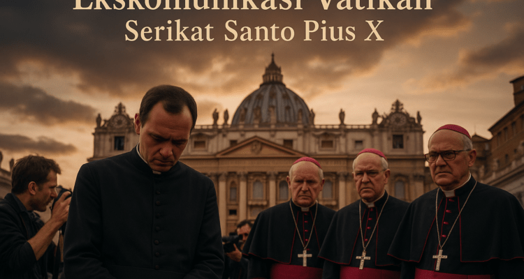alt_text: Upacara tahbisan uskup SSPX tanpa mandat dihadapkan dengan batasan otoritas Vatikan.
