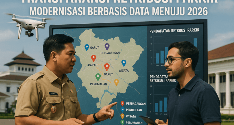 "Transparansi Parkir Garut 2026: Era baru, sistem retribusi lebih terbuka dan efisien."