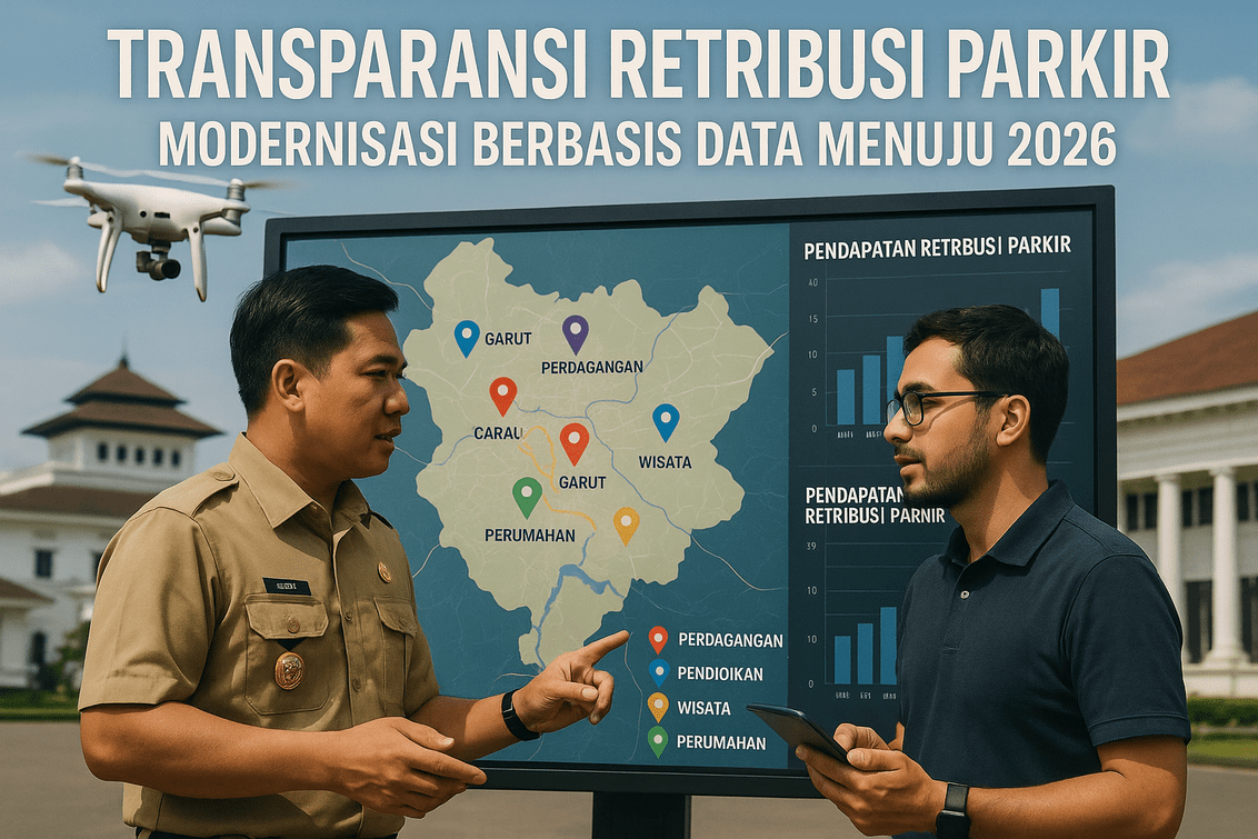 "Transparansi Parkir Garut 2026: Era baru, sistem retribusi lebih terbuka dan efisien."