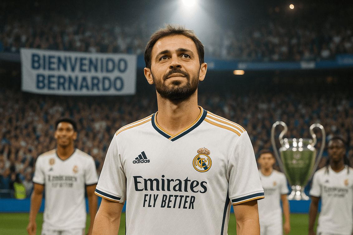 Bernardo Silva gabung Real Madrid: Bintang baru di era Galactico yang berkilau.