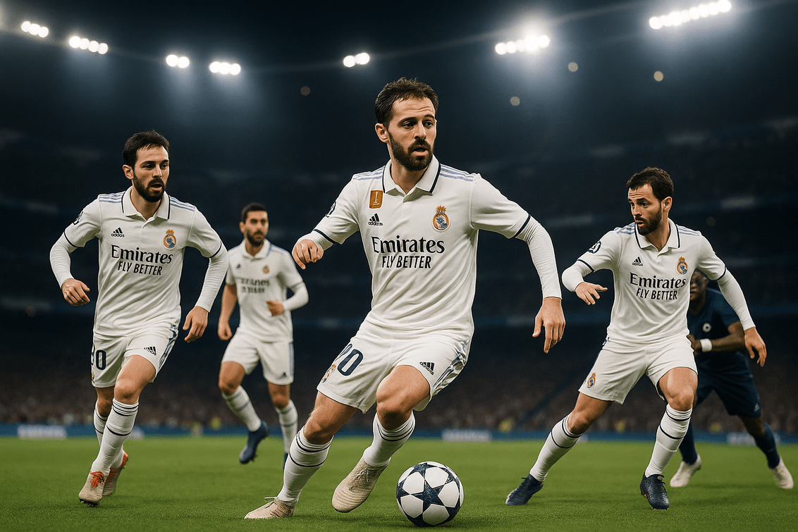 Bernardo Silva: Maestro multifungsi, penentu kebangkitan tim di Madrid.