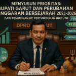 Bupati Garut fokus pada anggaran yang memprioritaskan kebutuhan warga.