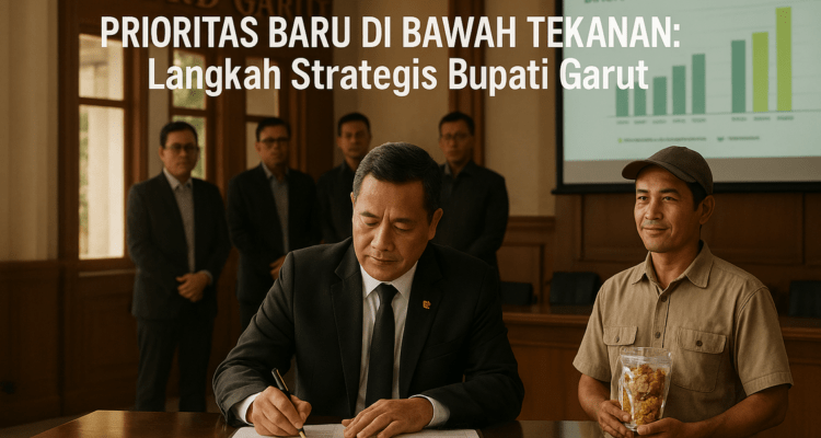 Bupati Garut optimis mencari solusi kreatif di tengah tantangan krisis anggaran.