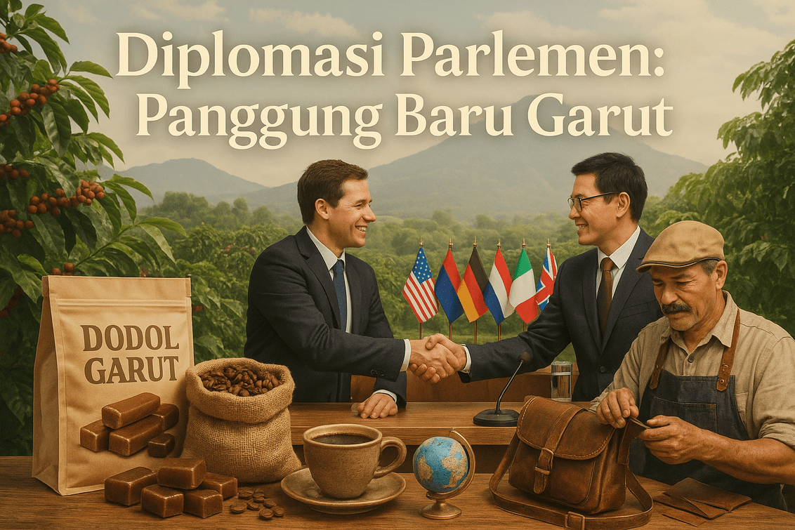 "Ekspor Garut: Diplomasi parlemen membuka peluang pasar internasional baru."