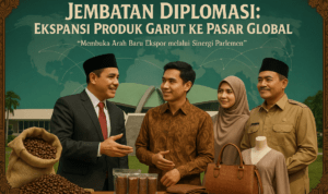 "Diplomasi Parlemen mendorong ekspor produk unggulan Garut ke pasar internasional."