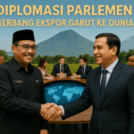 Diplomasi Parlemen: Strategi mempercepat ekspor produk unggulan Garut ke pasar internasional.