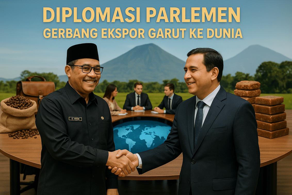 Diplomasi Parlemen: Strategi mempercepat ekspor produk unggulan Garut ke pasar internasional.