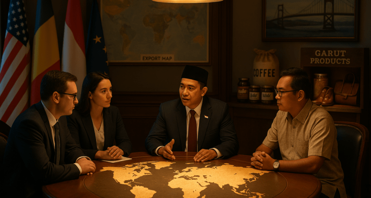 Ekspor produk Garut meningkat berkat diplomasi parlemen, membuka pasar internasional baru.