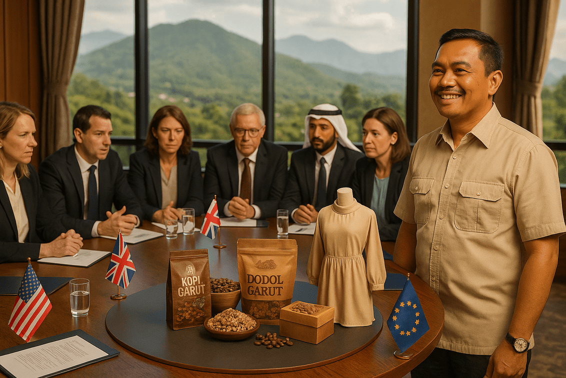 "Kolaborasi Parlemen, dorong ekspor Garut dengan diplomasi inovatif."