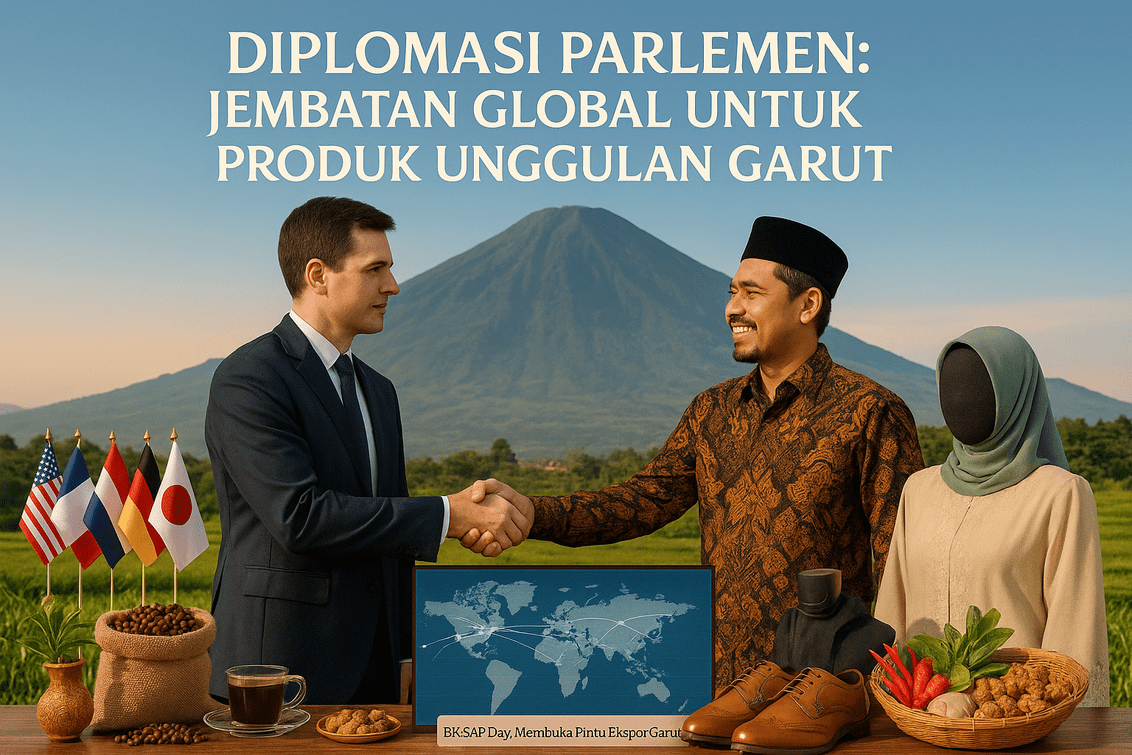 "Delegasi parlemen promosikan produk Garut, dorong ekonomi lokal di forum internasional."