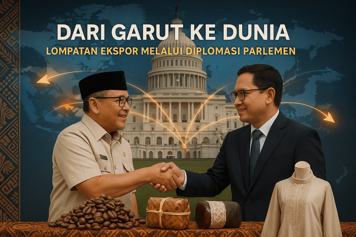 Diplomasi Parlemen: Upaya Meningkatkan Ekspor Produk Garut ke Pasar Internasional.