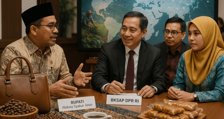 "Diplomasi Parlemen tingkatkan ekspor produk lokal Garut ke pasar internasional."