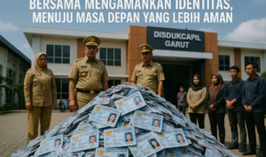 "Disdukcapil Garut berjuang melawan penyalahgunaan KTP secara diam-diam untuk keamanan data."