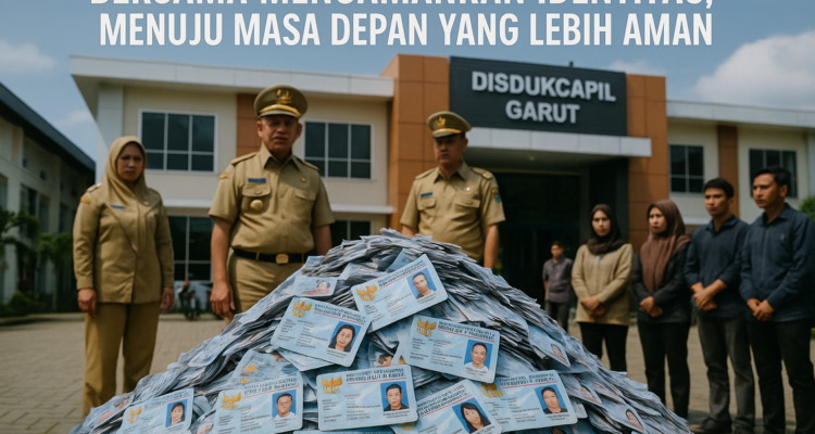 "Disdukcapil Garut berjuang melawan penyalahgunaan KTP secara diam-diam untuk keamanan data."
