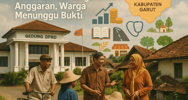 DPRD Garut merancang anggaran; warga menanti tindakan nyata dan hasil konkret.