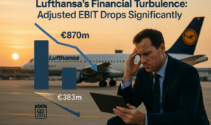Lufthansa hadapi tekanan EBIT: kesempatan baru atau tanda peringatan bagi investor?