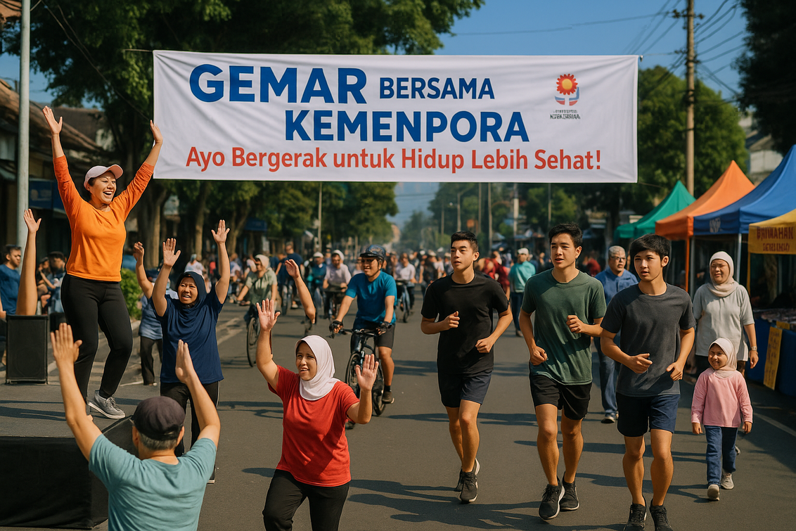 CFD Garut: Aktivitas sehat, gerak ringan dengan dampak besar untuk kebugaran bersama!