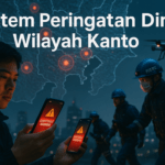 Gempa 5,9 M di Jepang, menunjukkan efek guncangan global dan dampak seismik mendunia.