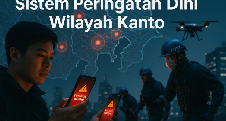 Gempa 5,9 M di Jepang, menunjukkan efek guncangan global dan dampak seismik mendunia.